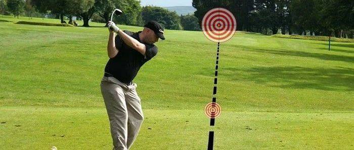 打直球的两个重要细节,很多球友都忽略了_挥杆_瞄准_影响