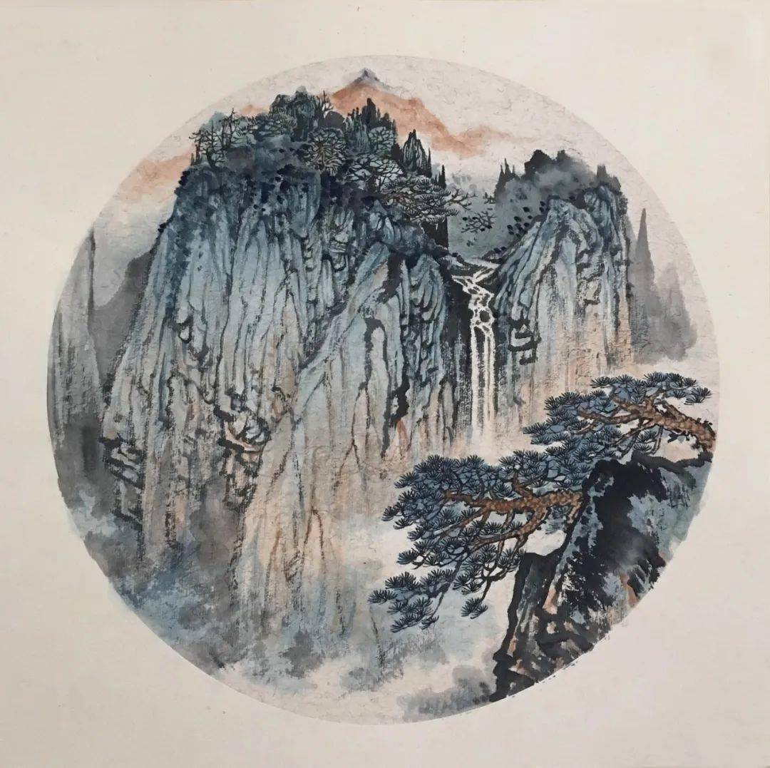 常潇山水画作品图片