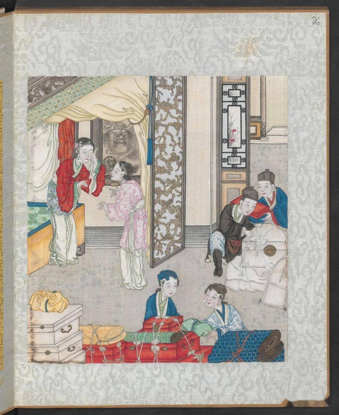 清代绘本《聊斋全图》中