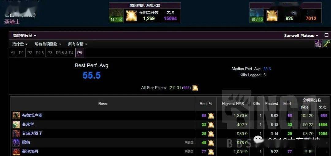 魔兽世界怀旧服:2天sw开荒完成,奶骑视角的太阳井是这样的_坦克_治疗