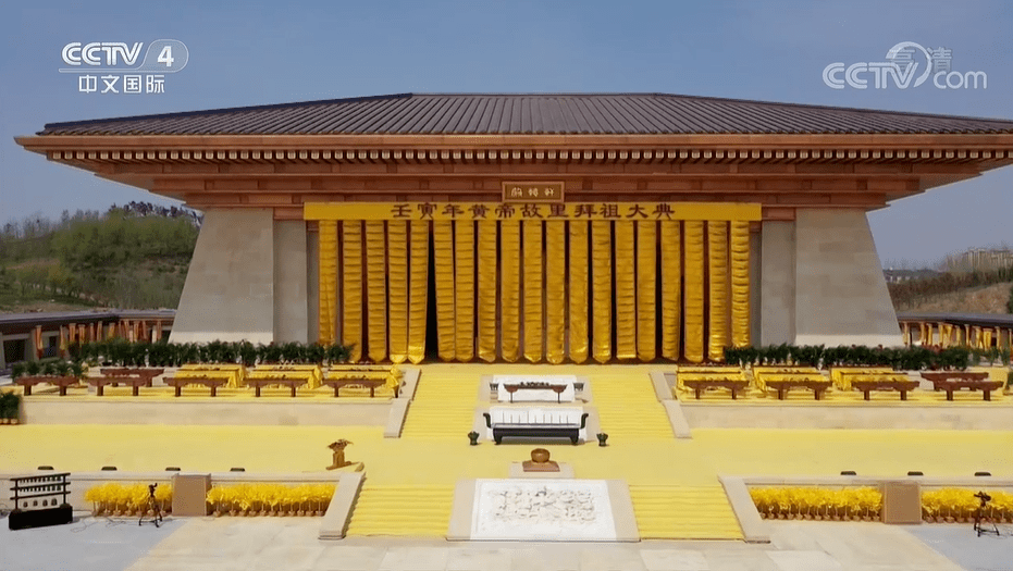 轩辕殿看点在哪里?朱炳仁父子有话说_建筑_文化_黄帝故里