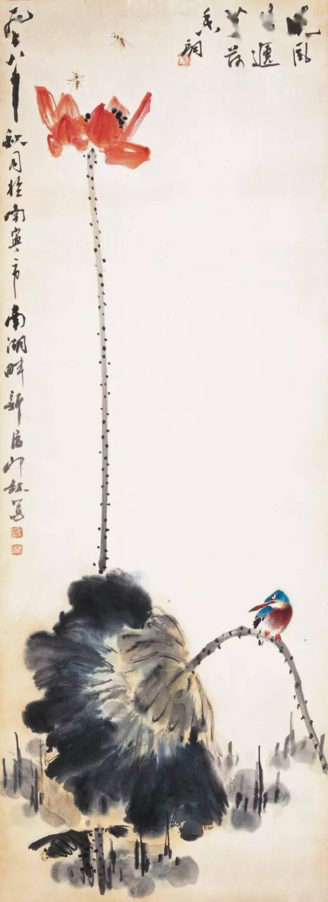 萧朗画荷,美极了!_荷花_中国_水面