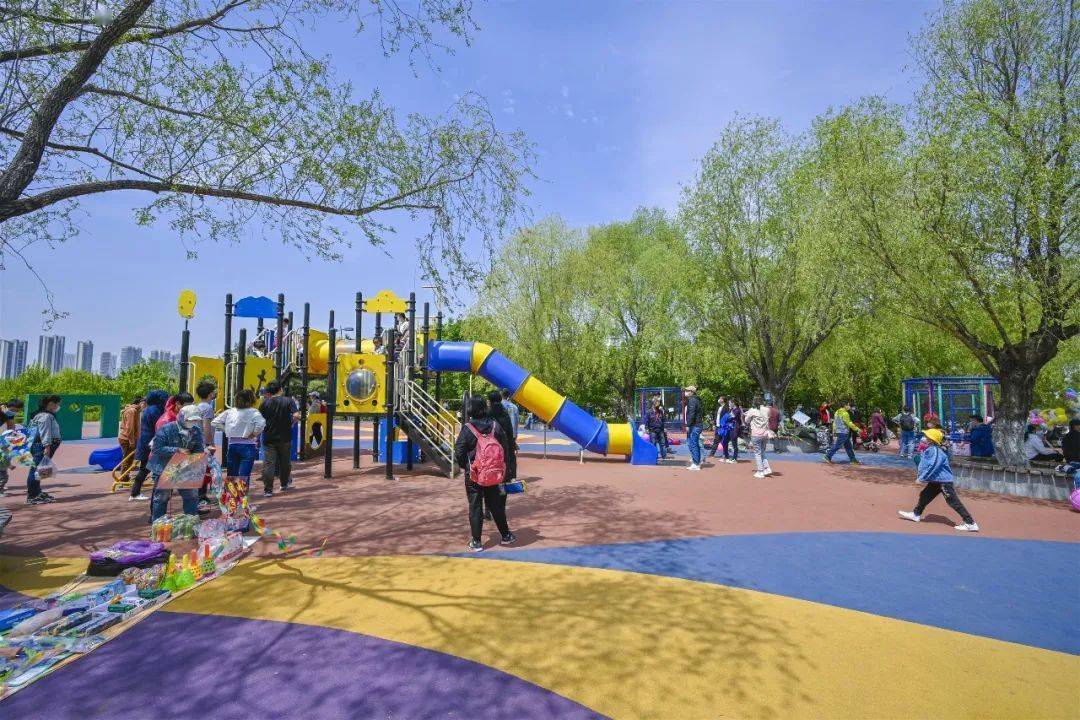 沈北蒲河生态廊道这里藏着一个儿童游乐广场