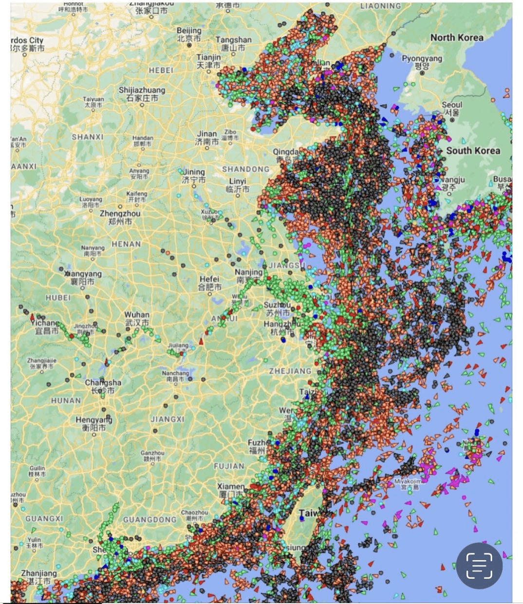 海上地图船只图片