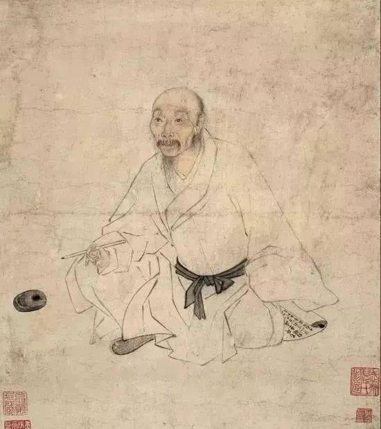 赵孟頫(元《自画像》徽宗自画像自文人画兴起士大夫画家醉心山水