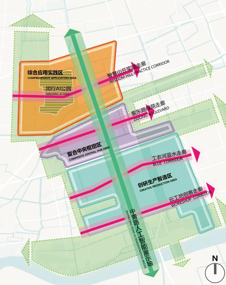 马桥人工智能试验区控详规划调整获批_创新_城市_生态