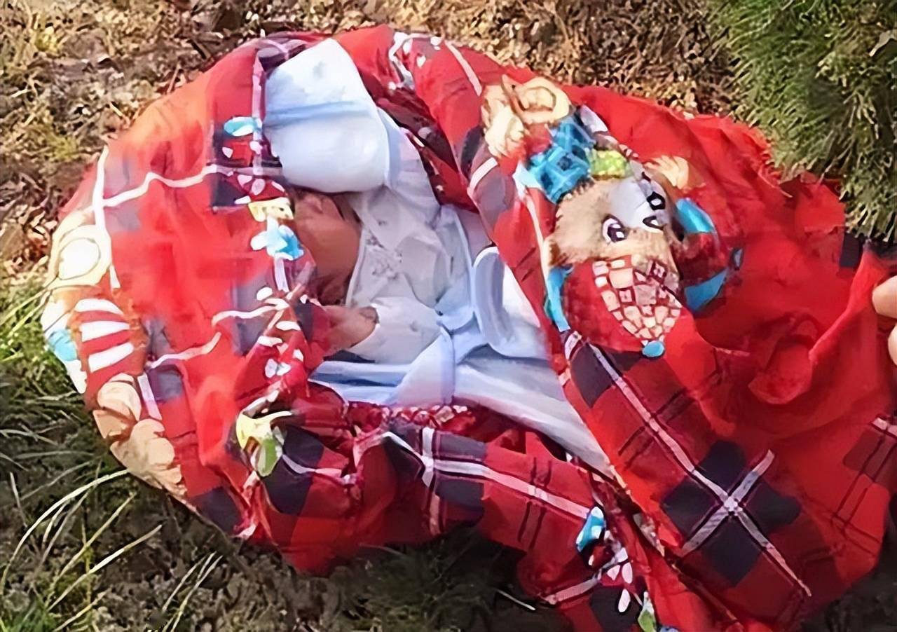 邓和平伸手扒拉了一下茅草后,一个裹着鲜红被单的小女婴出现在了他的