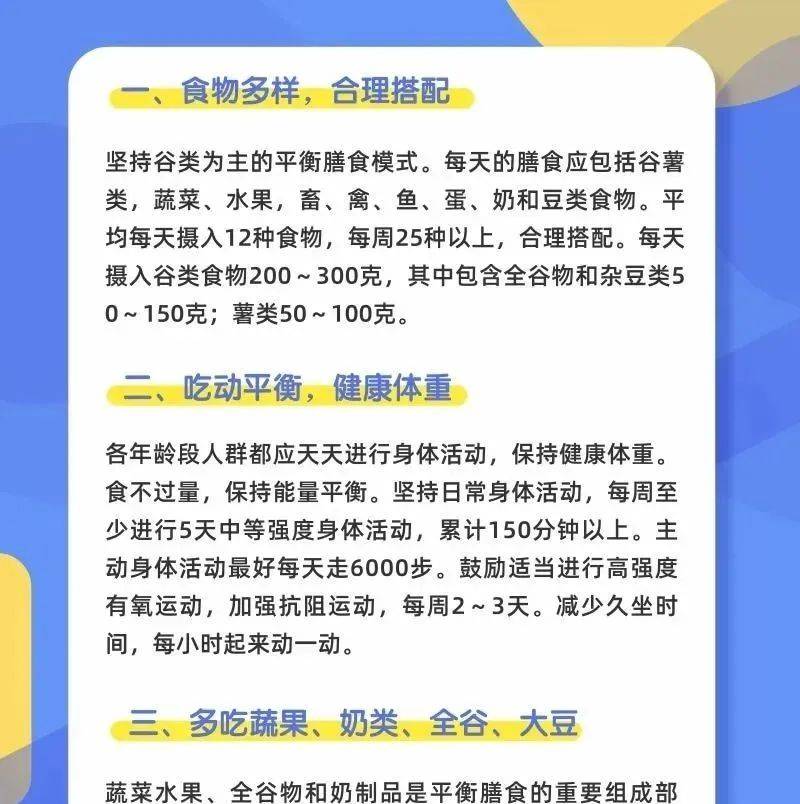 把好一日三餐营养关，看看最新膳食指南怎么说｜全民营养周 居民 中国 食物