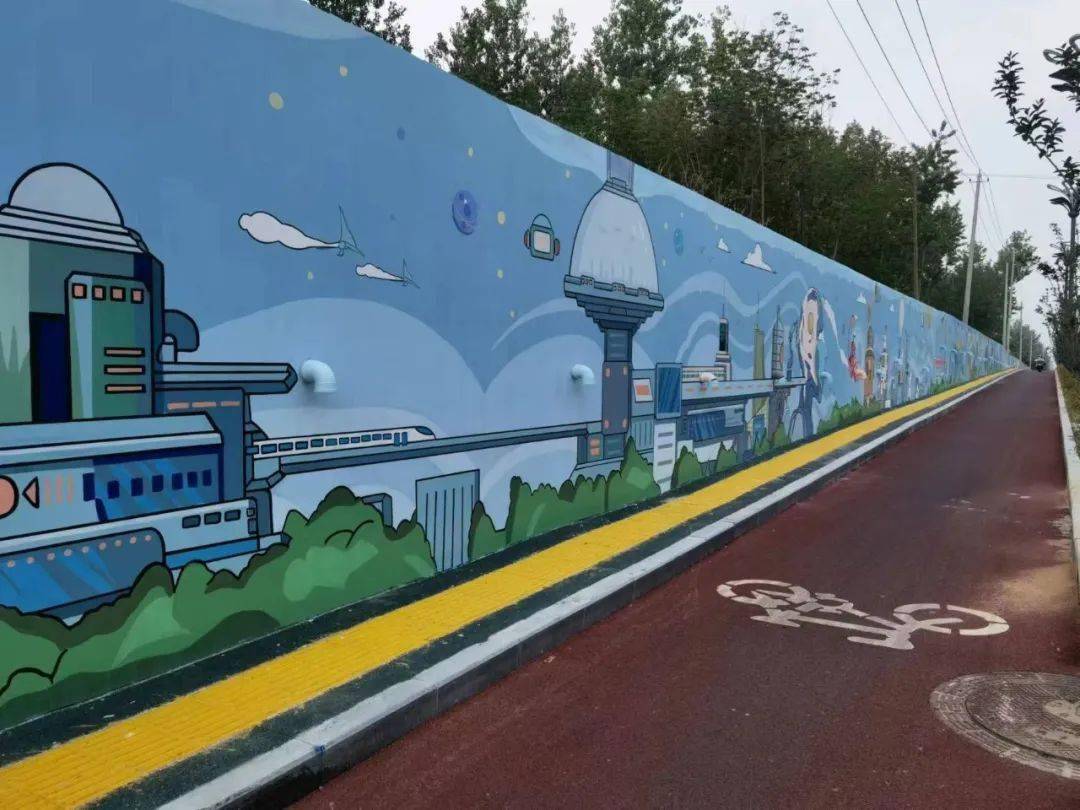 墙绘,同步辐射装置,大气环境立体探测实验装置……"科里科气"的合肥