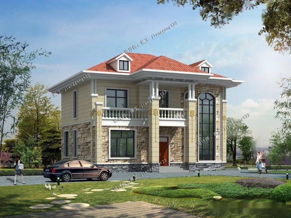 4款复式二层农村别墅不光有向往的生活还非常接地气