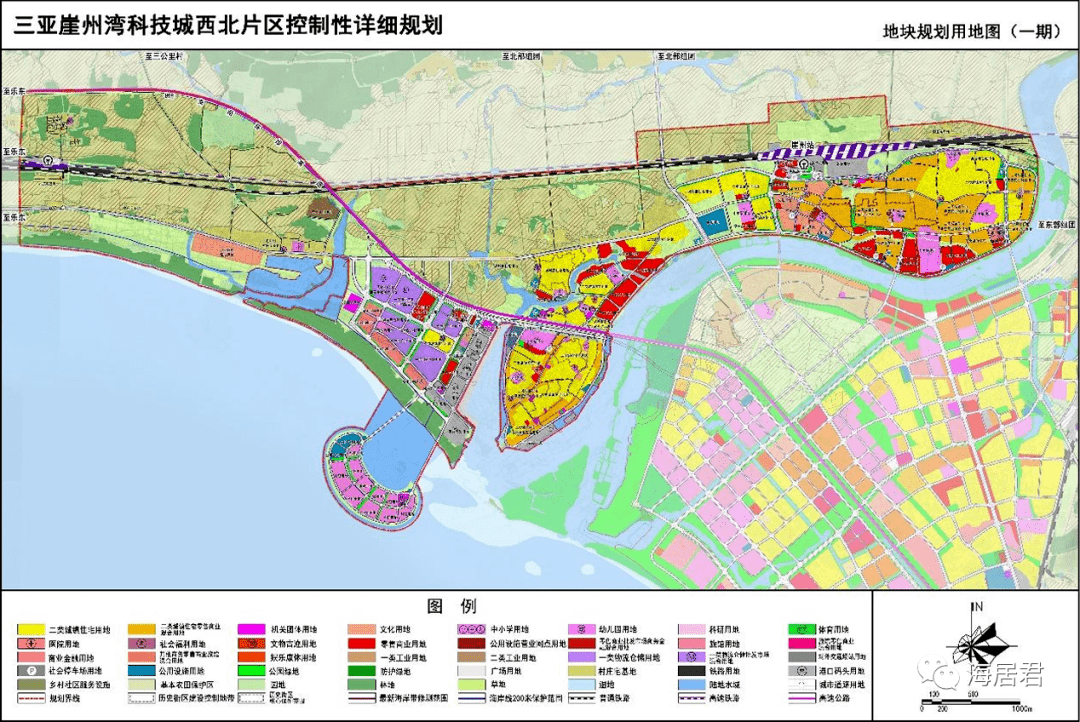 三亚规划图高清图片