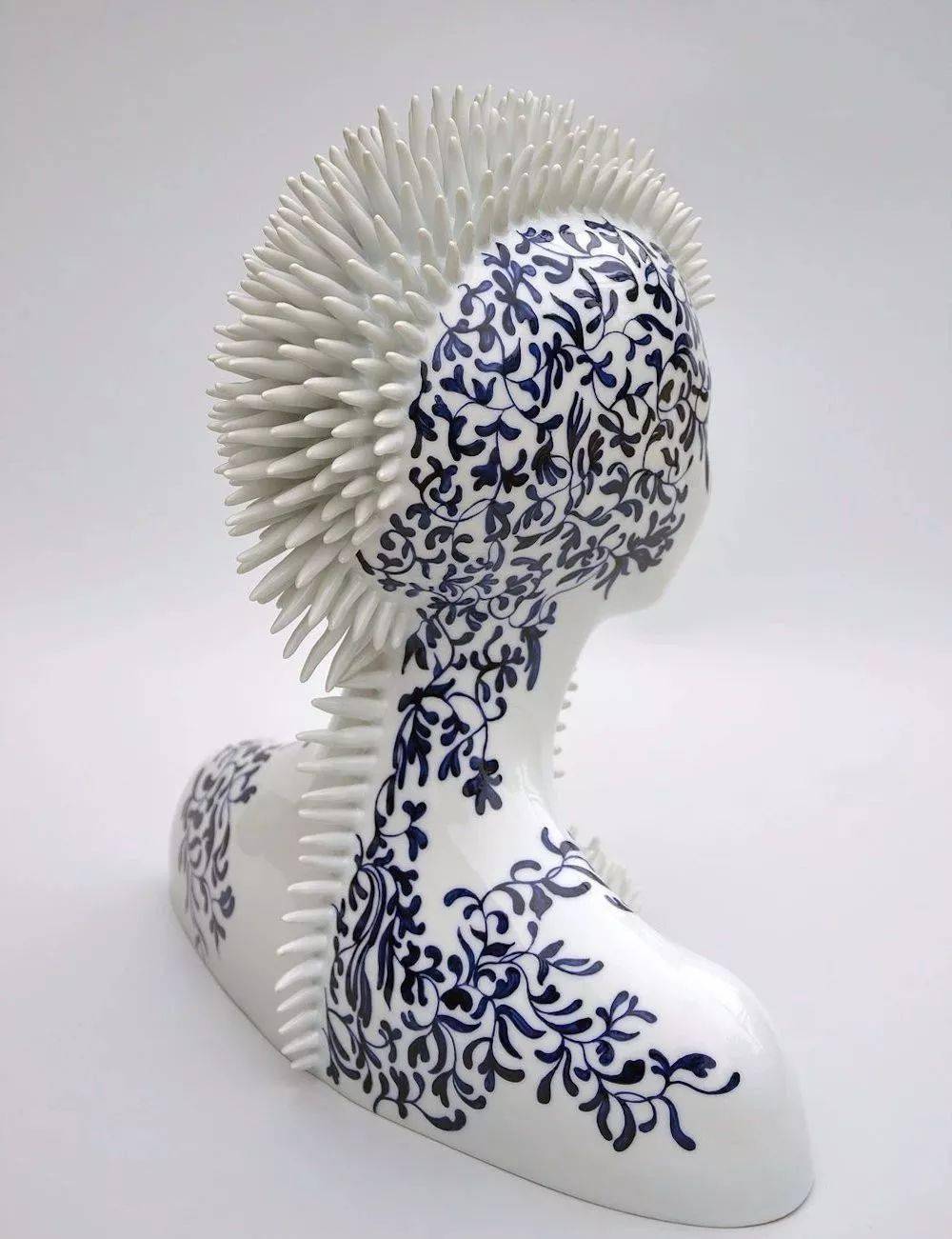 灵感来自于大自然法国艺术家julietteclovis陶瓷雕塑作品