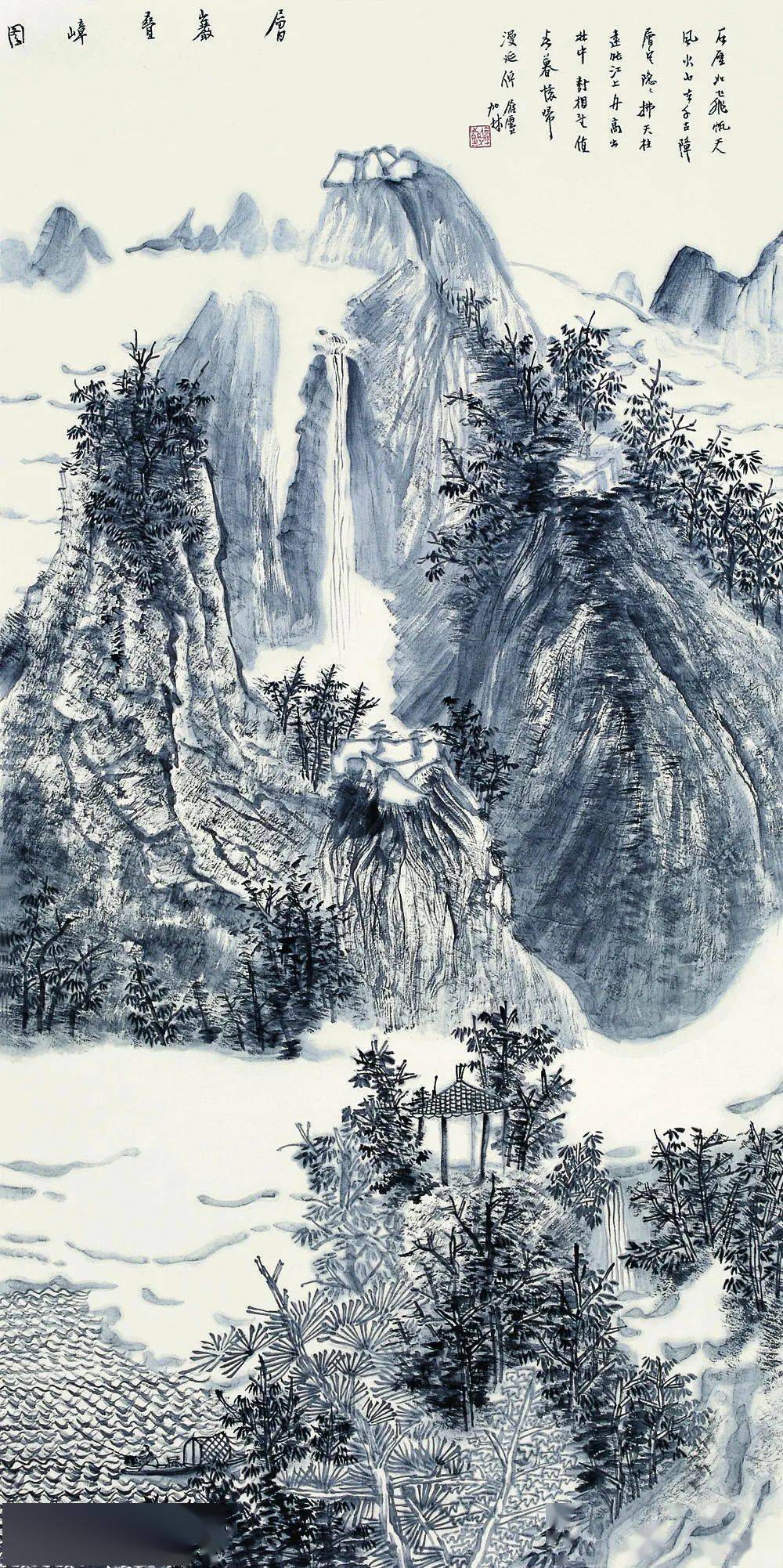 何加林当代山水绘画的文人意韵