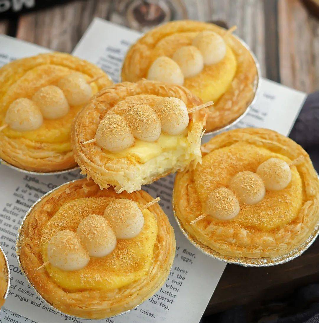 爆浆的脏脏豆乳蛋挞_part_小丸子_炼乳