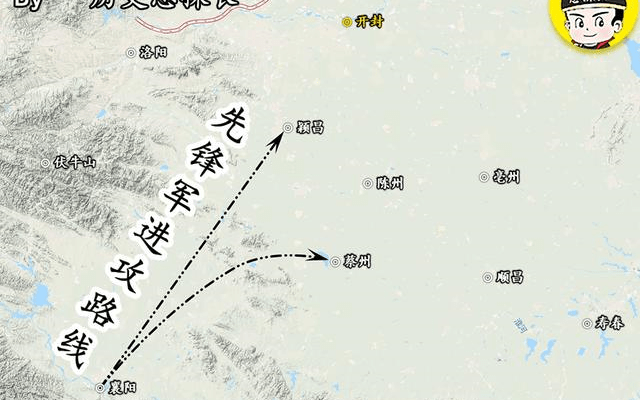 原創地圖上的戰爭岳飛北伐500騎兵破敵10萬無奈撤兵