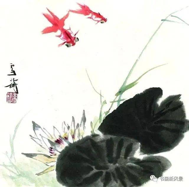 中國_荷塘_花鳥蟲魚