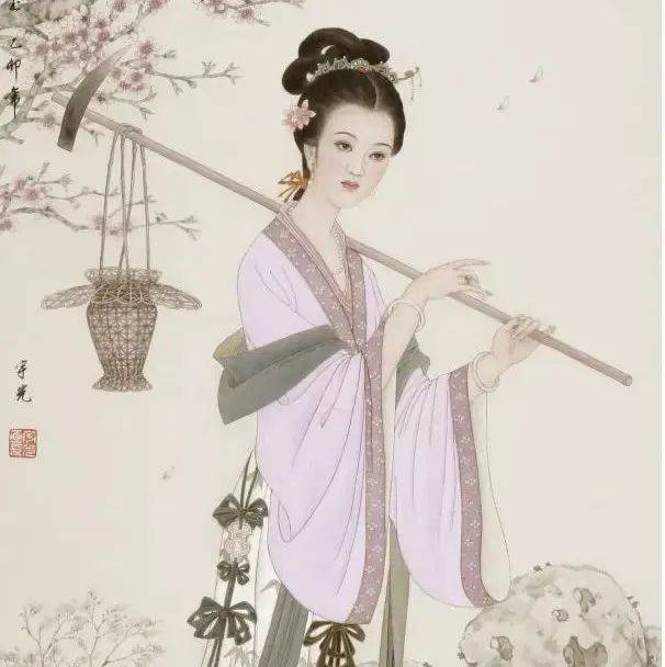 这工笔十二金钗,画得好美!_金陵_红楼梦_真相