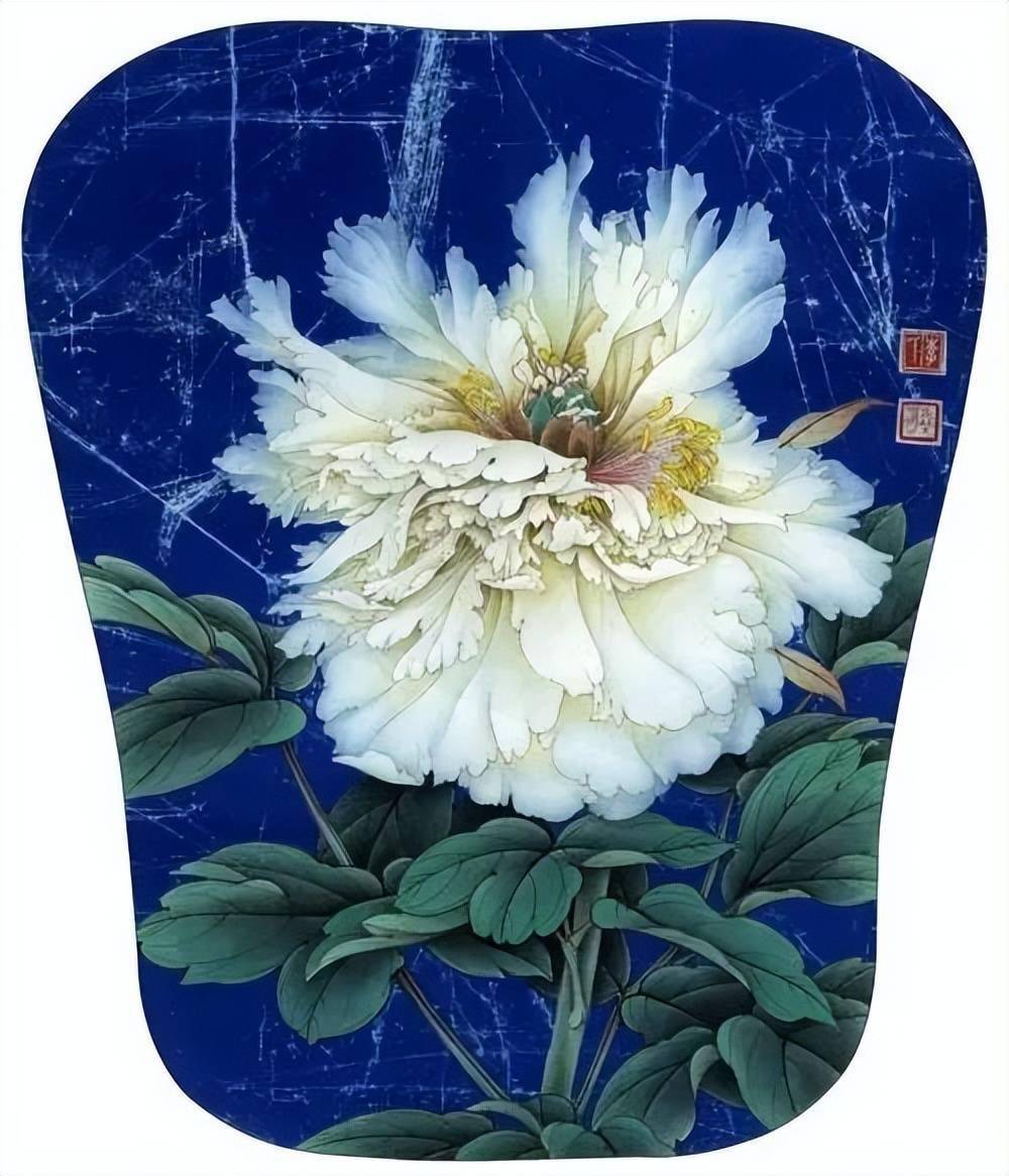 他的作品意境唯美,清幽淡雅_刘金保_工笔画_中国