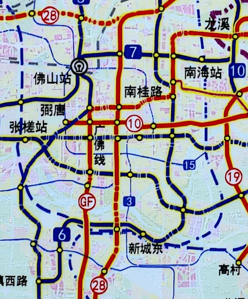 利好大岗榄核广州8条地铁入佛山3条经南沙