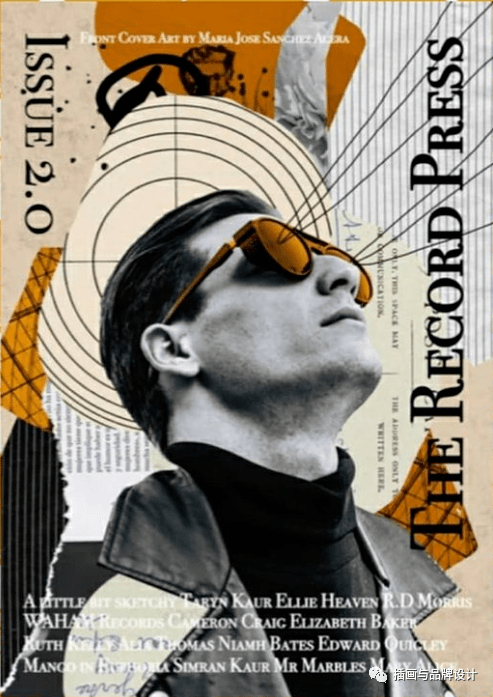 海报式的混合拼贴百变花样元素丰富超有实践可能性