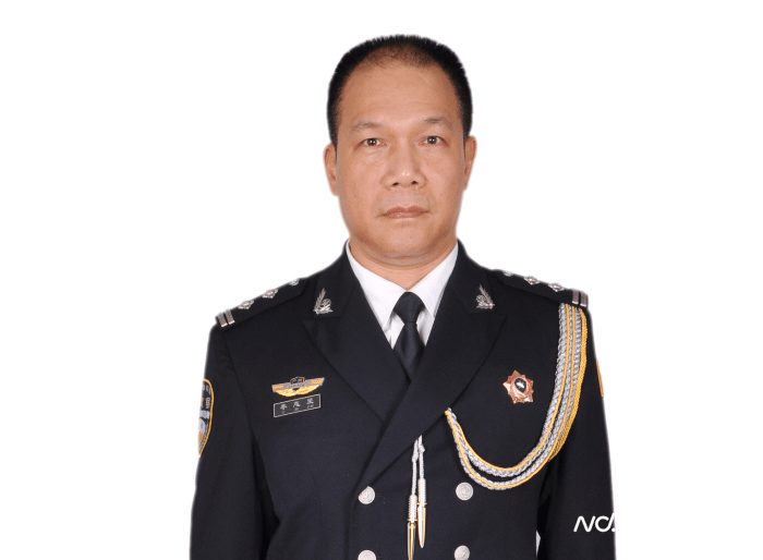 "全国优秀人民警察"陆河县公安局治安大队教导员李志坚.