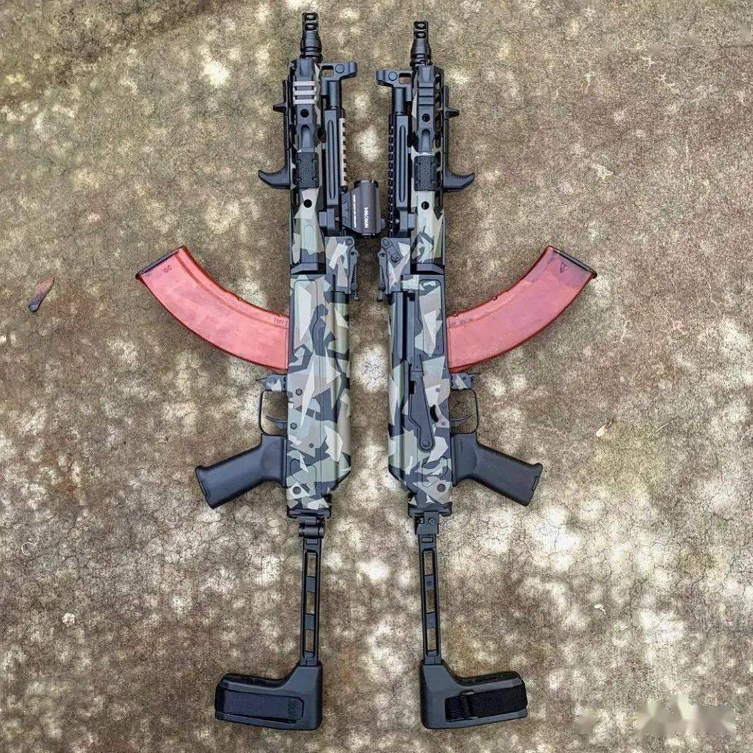 【大热武器】使用slr公司配件拼装的ak美图欣赏