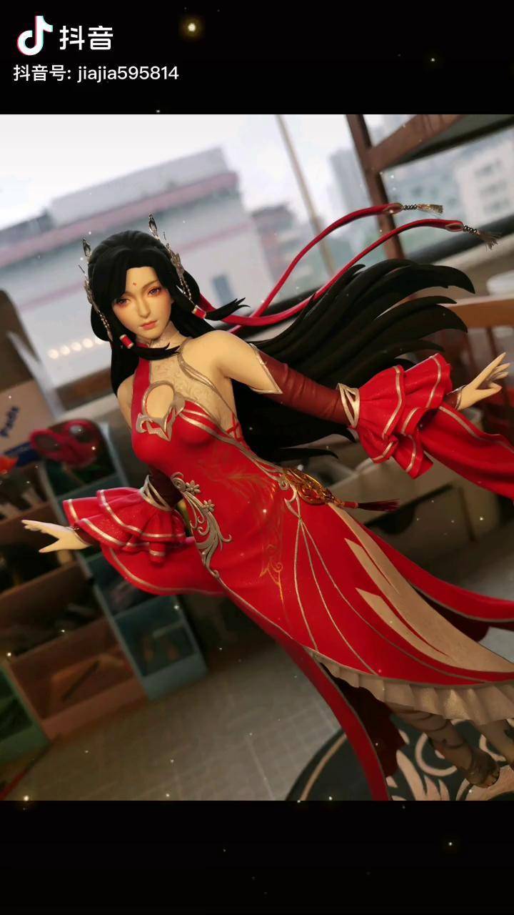 粘土手办 粘土 国漫女神_粘土_感觉_完美世界