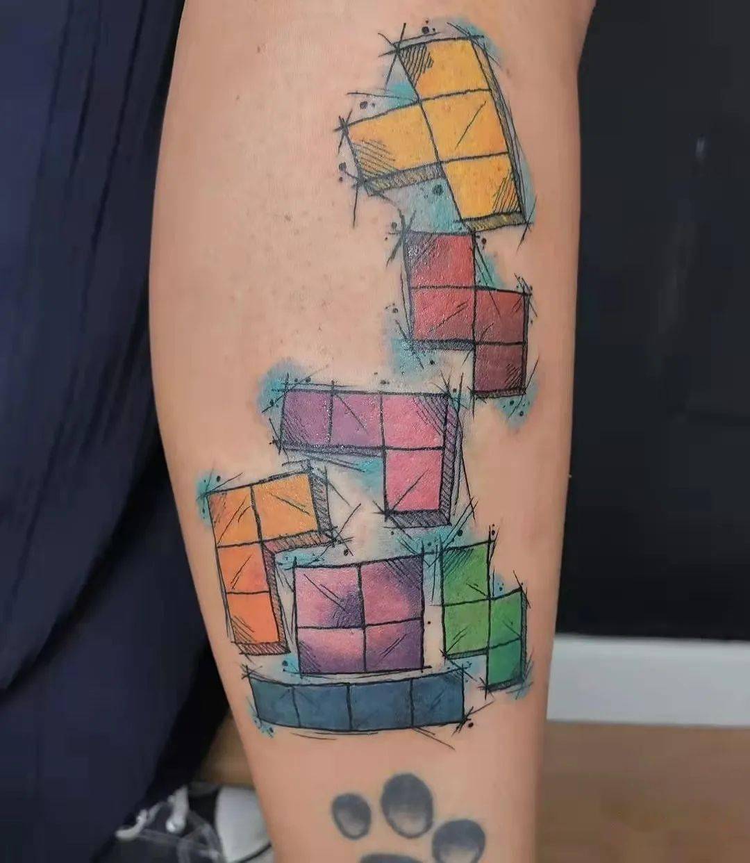 今晚我们来一句俄罗斯方块吧_tetris_玩家_屏幕