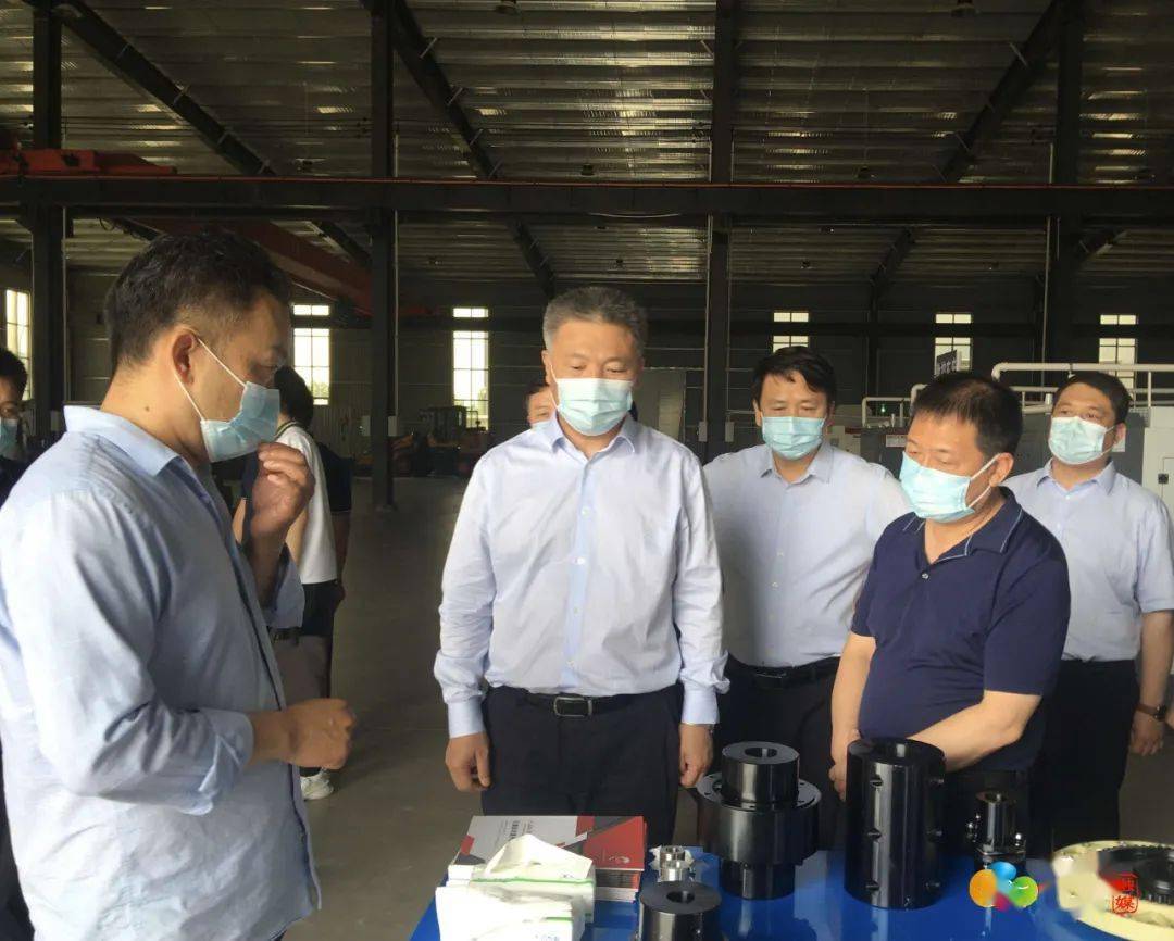 郑传记一行先后到邢衡高速巨鹿口,河北新时代纺织有限公司,巨鹿县斌昊