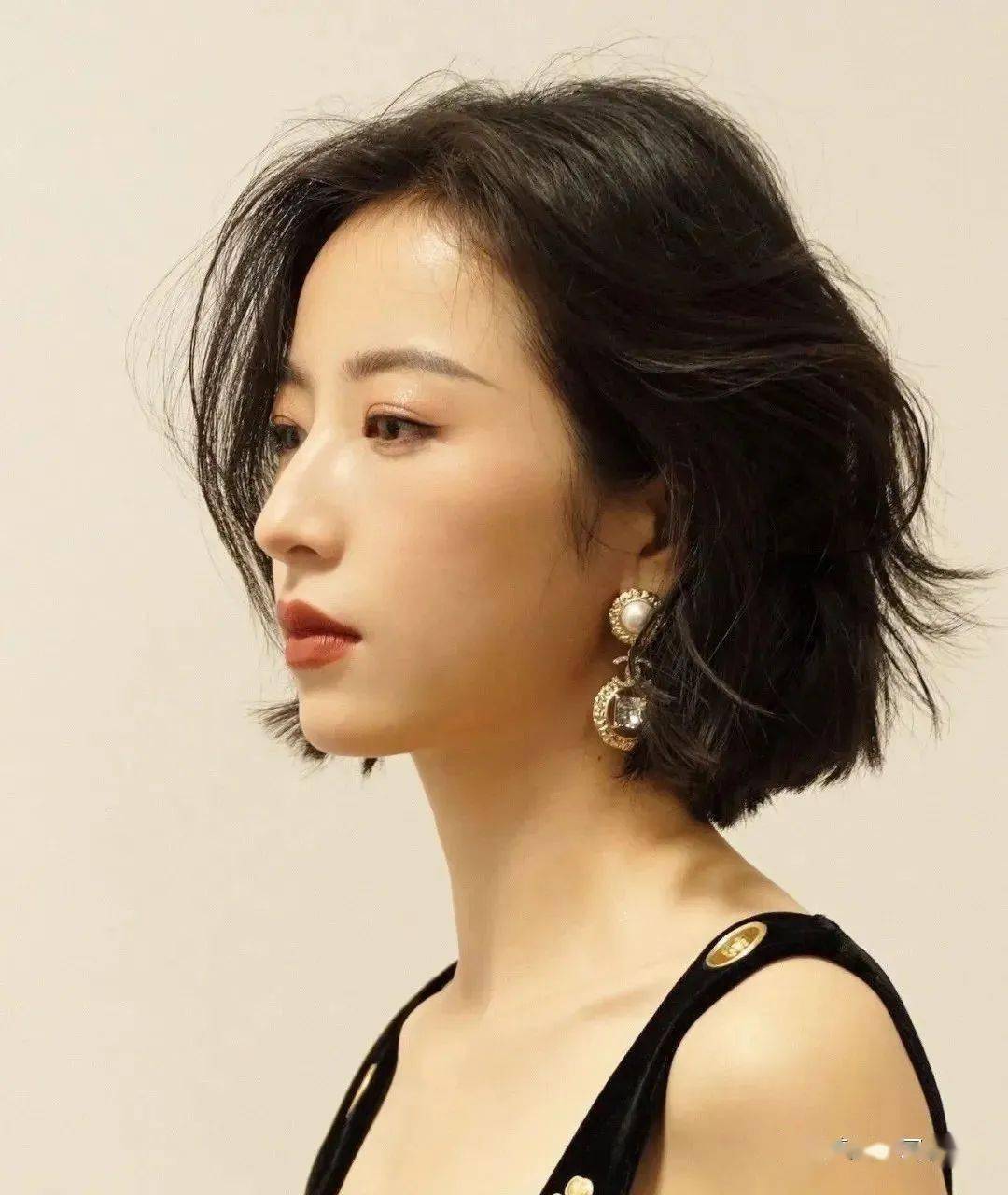 "漂亮姐姐短发"._发型_中国_形象