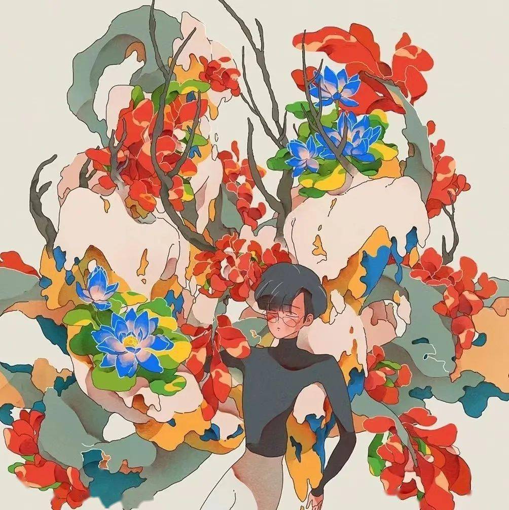 《150张小众复古艺术插画盘点》