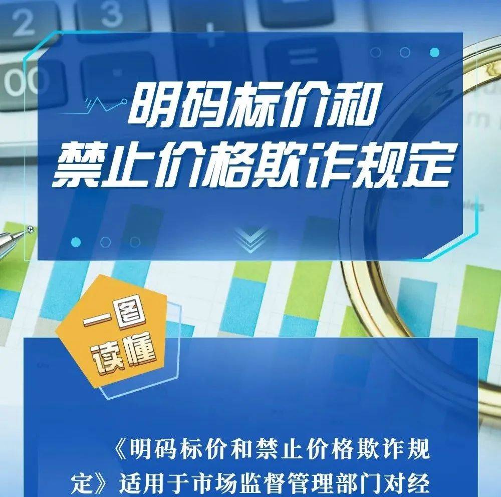 一图读懂|明码标价和禁止价格欺诈规定_黄浩栋_市场_来源