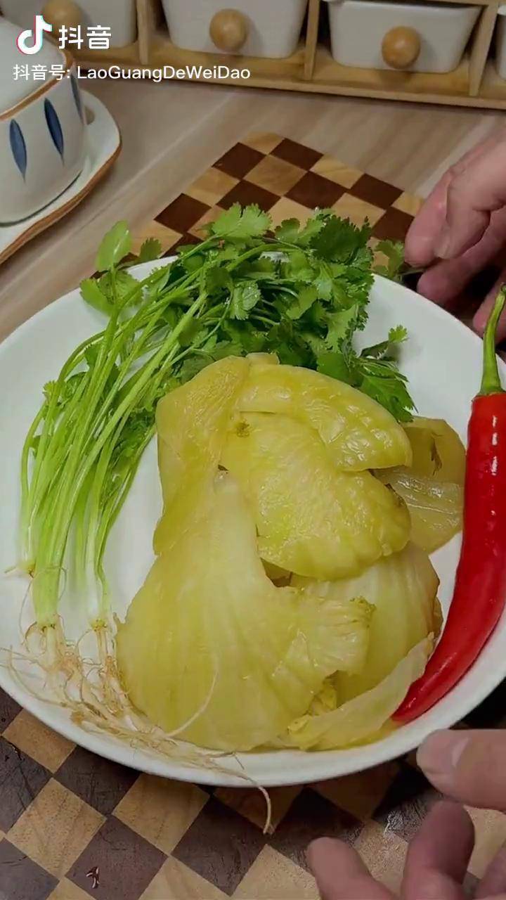 潮汕醃鹹菜 潮汕鹹菜 日子就如此這涼拌鹹菜,鹹鹹甜甜,酸酸辣辣,五味