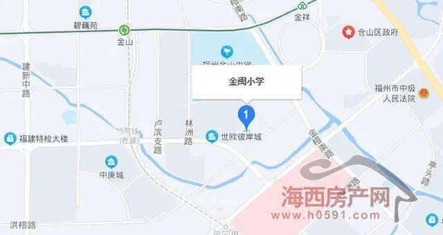 关注金山小学金闽校区划片范围确定涵盖榕心映月