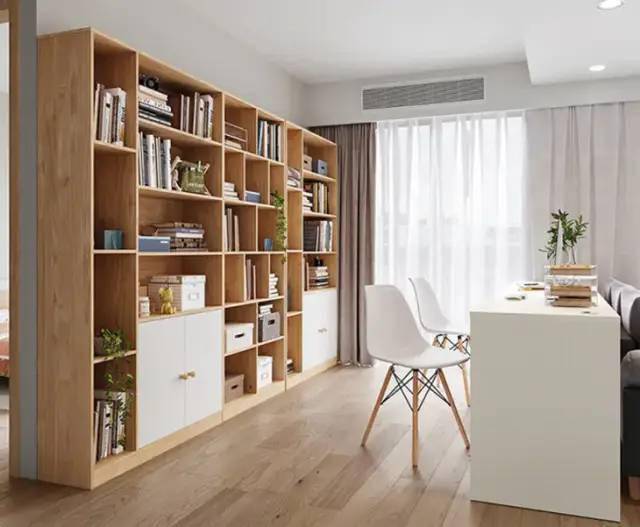 林氏木业高颜值书柜,储物藏书用实力说话,家用超划算