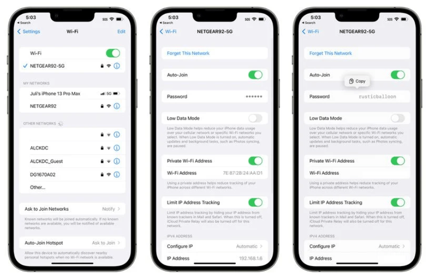  iOS16 WiFi Touch Beta