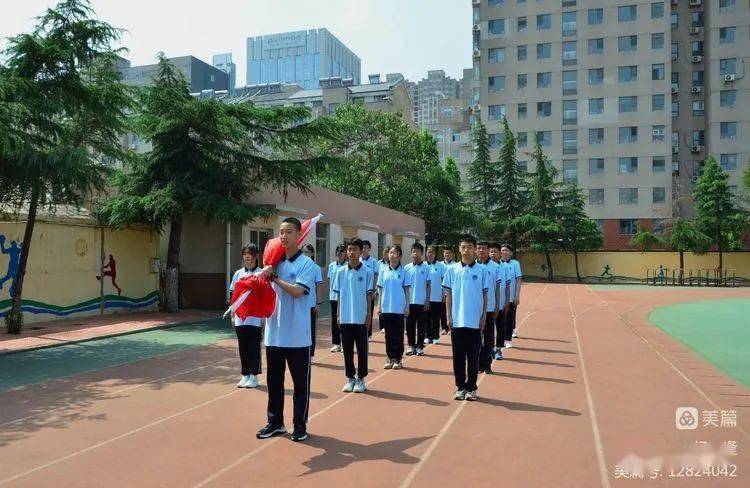 祝福中考冲刺中考圆梦六月潍坊十中第十七周升旗仪式