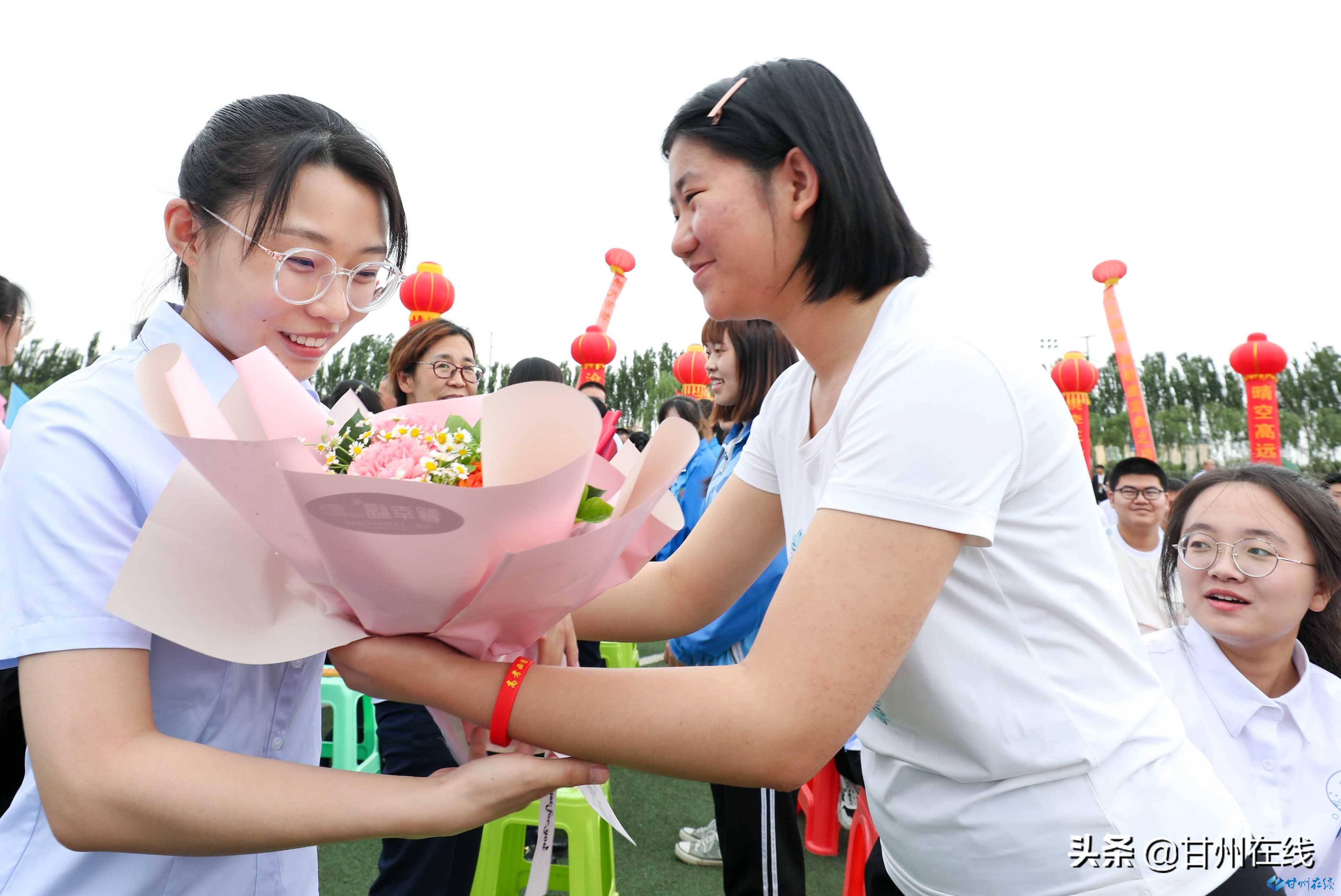 张掖中学千名学子青春扬帆梦想起航