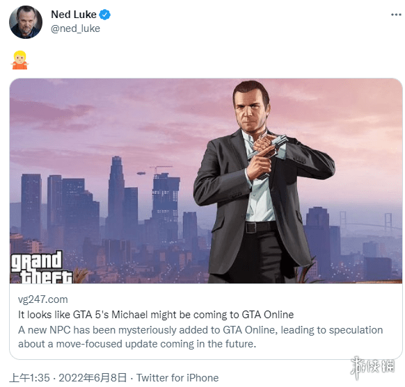 《gta ol》麦克演员暗示电影厂dlc_ned_luke_富兰克林