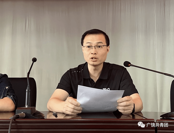 广饶县实验中学举办2022年上半年新团员入团仪式_共青团员_青春_学子