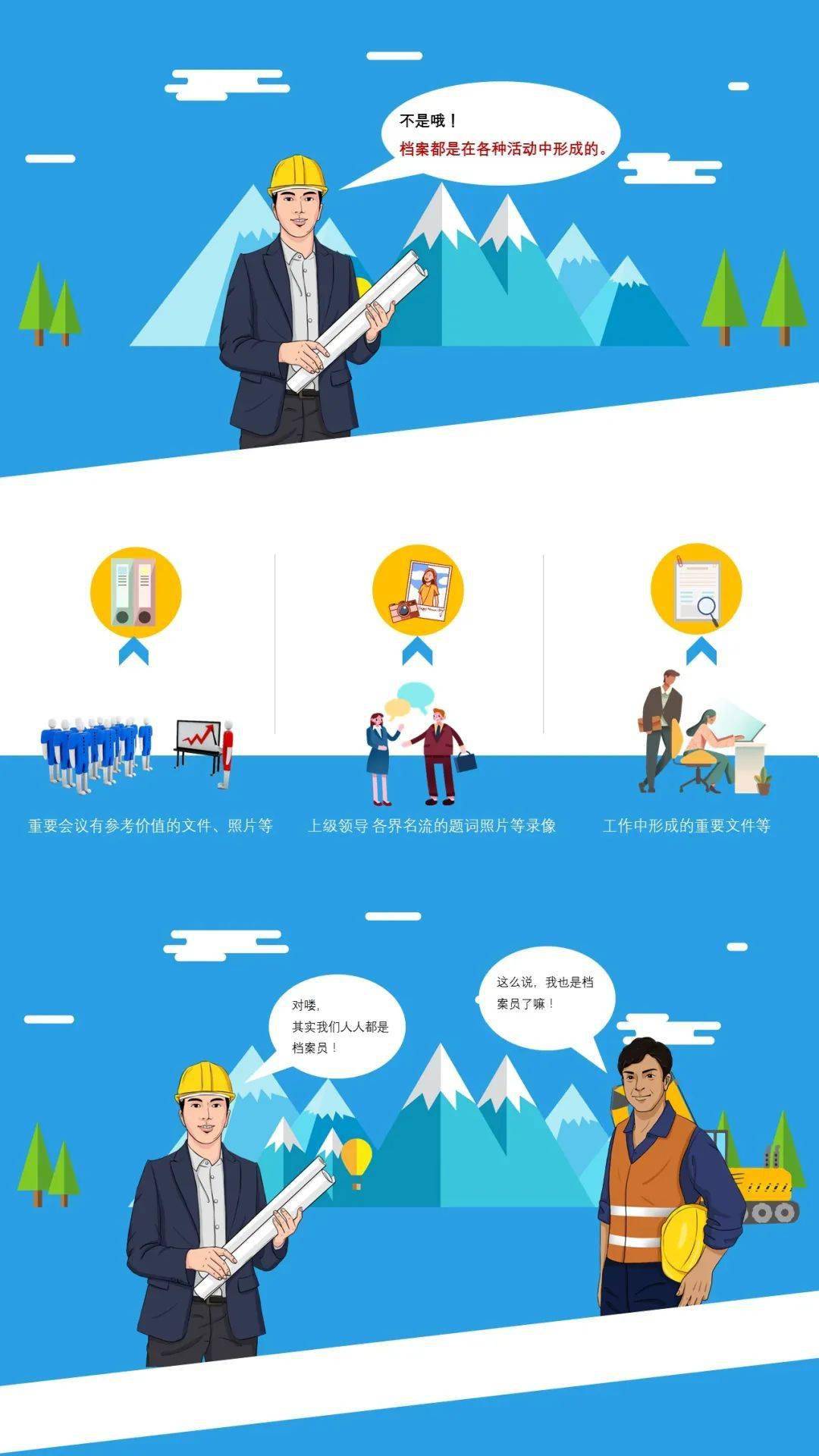 9国际档案日!快戳进来一起学习档案管理知识~~_王敏涛_制图_审核