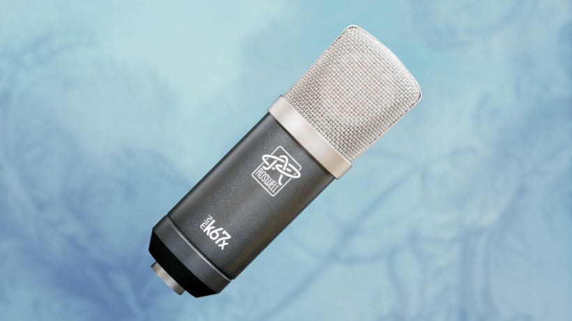 roswell发布新款minik67x电容式话筒