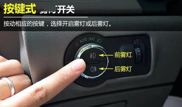 雨雾天,雾灯能提供很好的被辨识度
