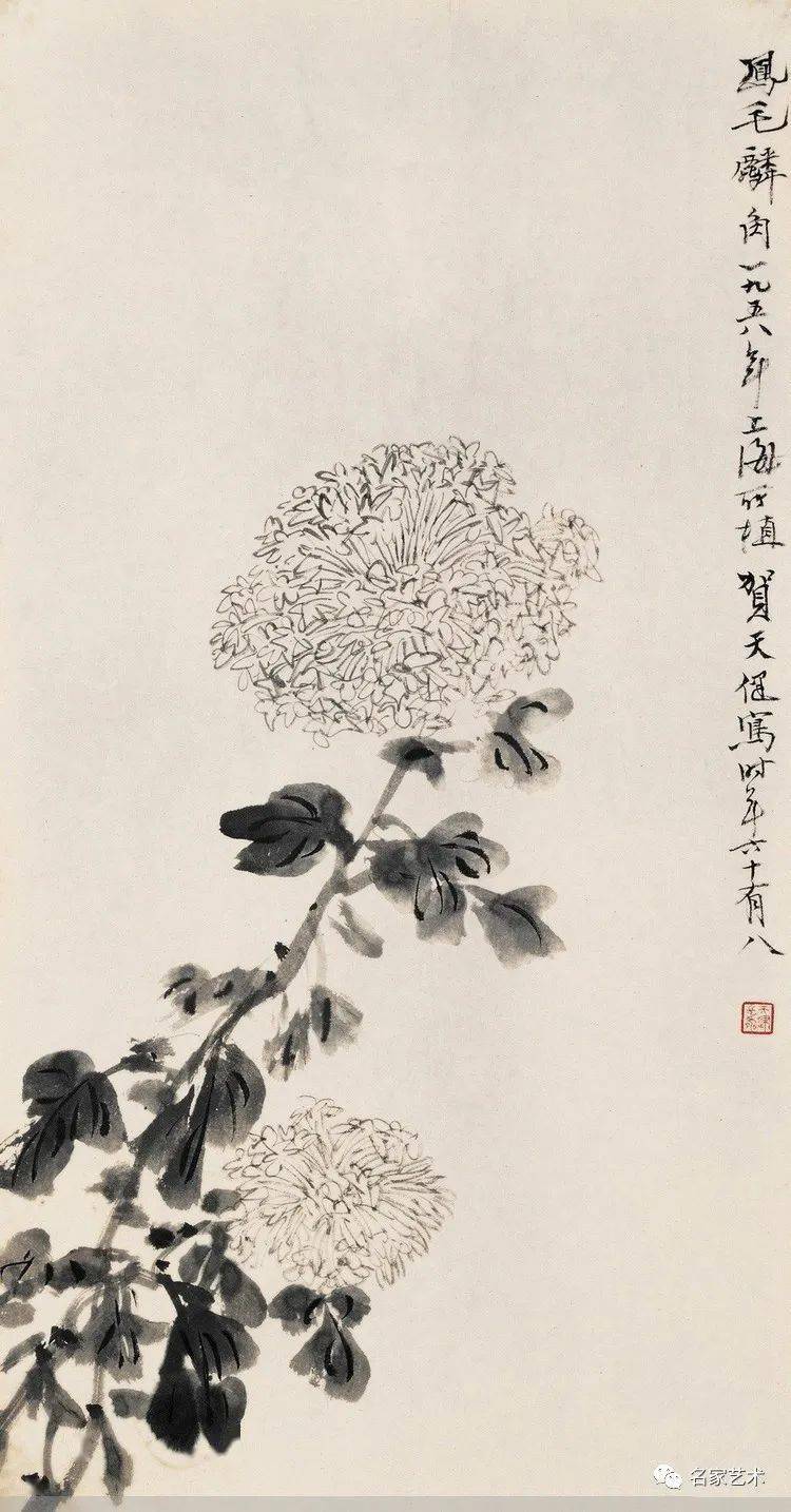 名品视界贺天健花鸟作品赏