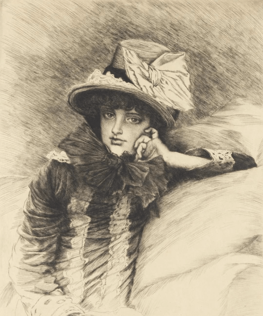 鉴赏| 大师素描之提索斯_德加_james_法国