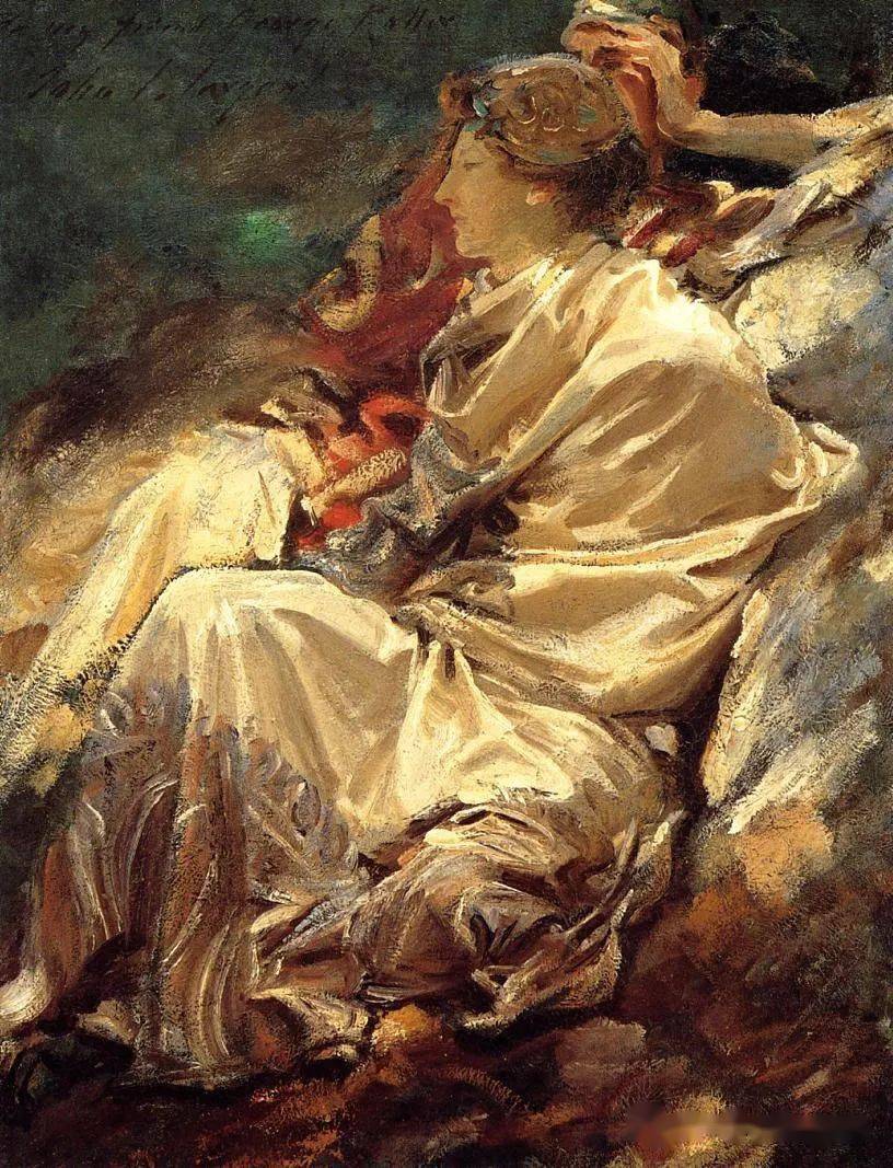 绘画大师——萨金特画作欣赏(高清208张)_john_sargent_影响