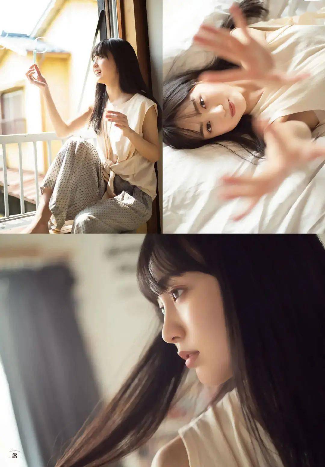 从贺喜遥香身上似乎可以看到许多日本女星的影子和土屋太凤和有村架