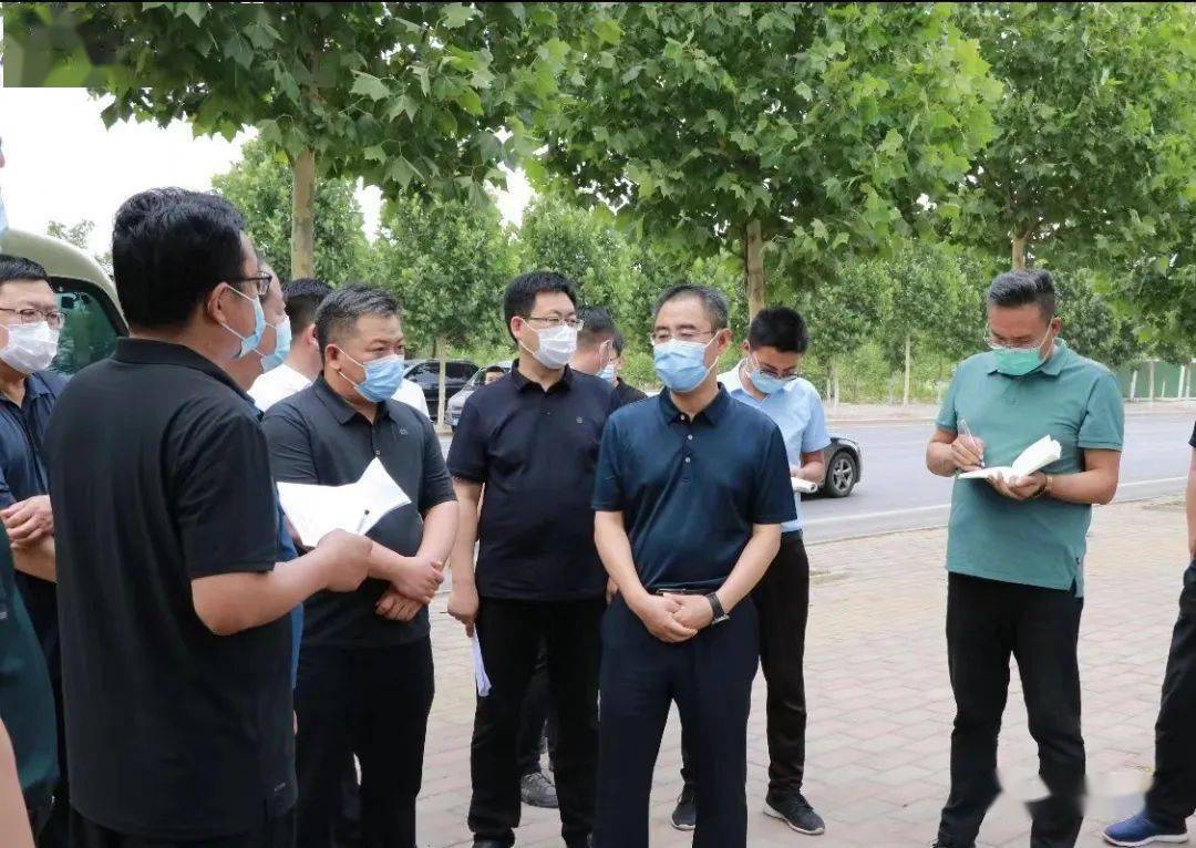 永年政务 | 马洪广一线督导调度重点项目建设工作_施工_全区_马洪