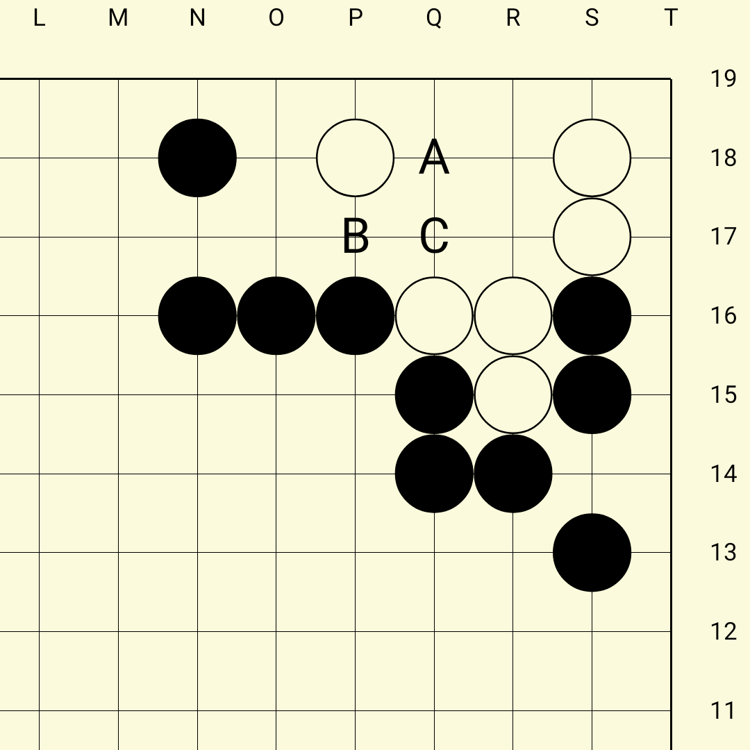 手筋0008:黑先围棋手筋题6月12日_宝典_涨棋_棋谱