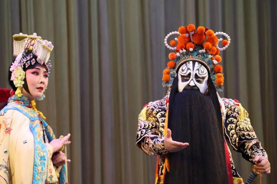 承遗风古训传文化薪火非遗日专场京剧演出京剧小商河霸王别姬